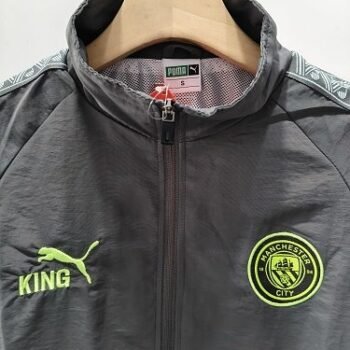 26/27 Manchester City x KING Dark Grey Windbreaker Jacket