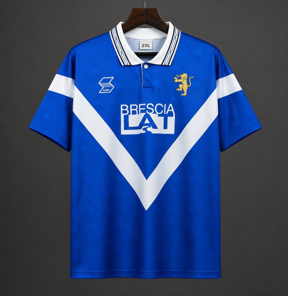 Retro 94/96 Brescia Calcio Blue Home Jersey