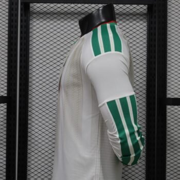 Player Version 2026 Algeria Away White Long Sleeve Jersey