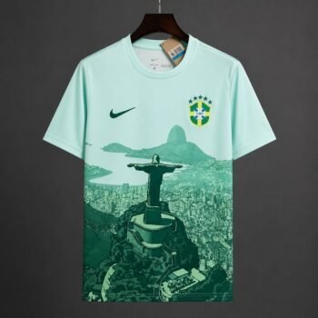 2026 Brazil Special‑edition Light‑green Jersey