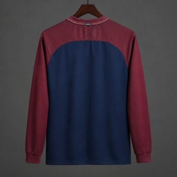 Retro 17/18 PSG Home Long Sleeve Jersey
