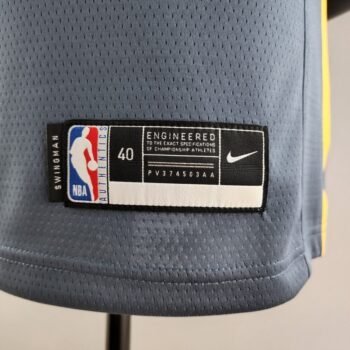 2018 Curry#30 Golden State Warriors Grey NBA Jersey