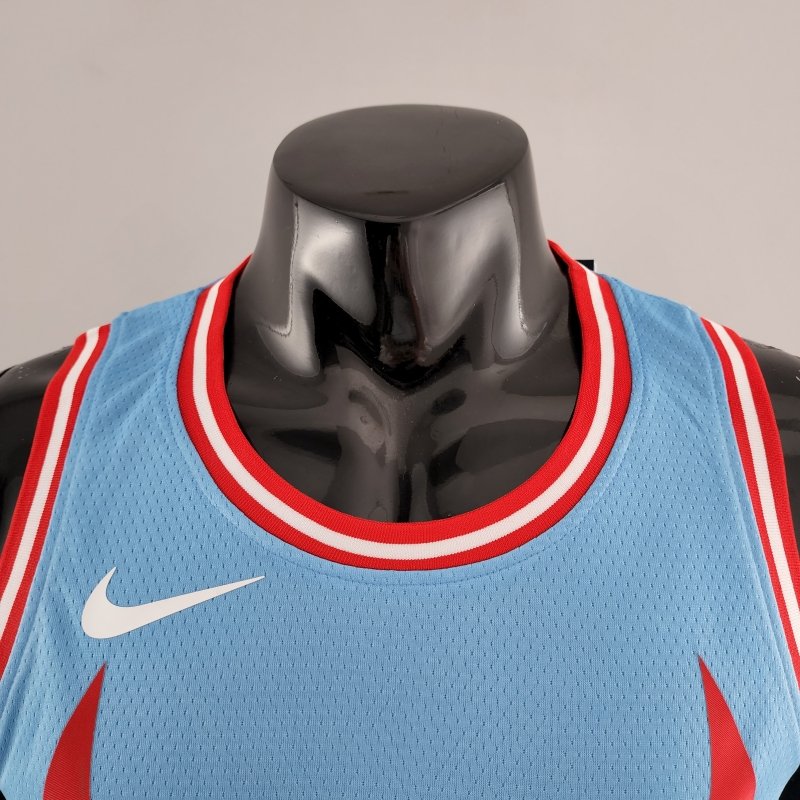 Chicago Bulls LAVINE #8 Blue NBA Jersey