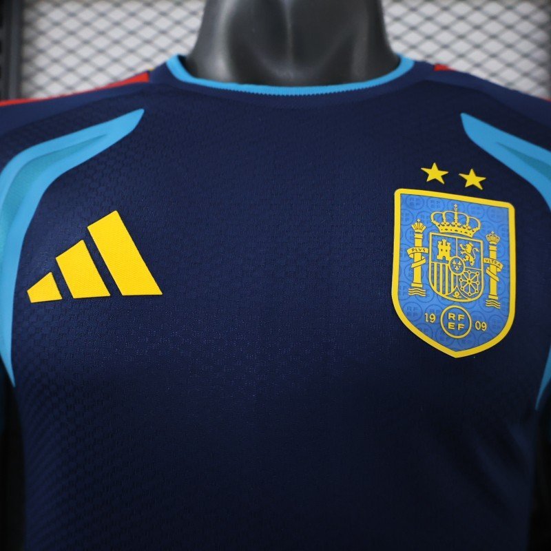 Player Version 2026 Spain National Team Third Dark Blue Jersey