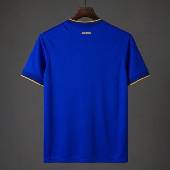 Retro 14/15 Juventus Royal Blue with Yellow Accents Away Jersey