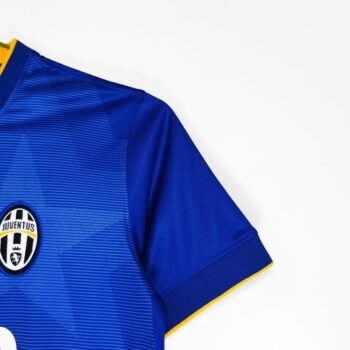Retro 14/15 Juventus Royal Blue with Yellow Accents Away Jersey