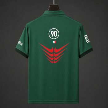 2026 Mexico x Travis Scott Cactus Jack Total 90 Retro Dark Green Jersey