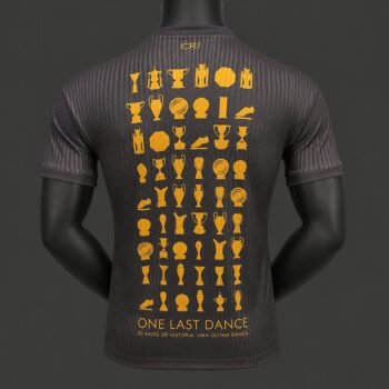 Player Version 2026 Cristiano Ronaldo "One Last Dance" Portugal Black Jersey