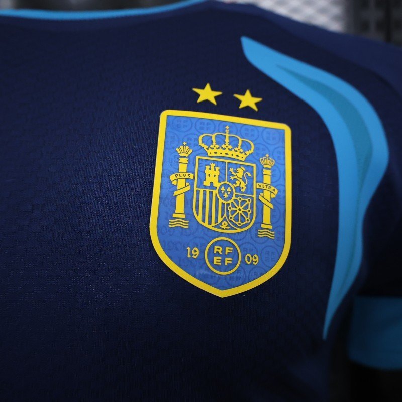 Player Version 2026 Spain National Team Third Dark Blue Jersey