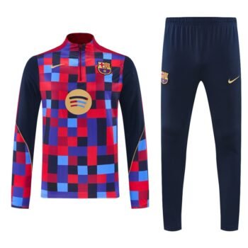 26/26 Barcelona Half Zipper Jacket Tracksuit + Long Pants