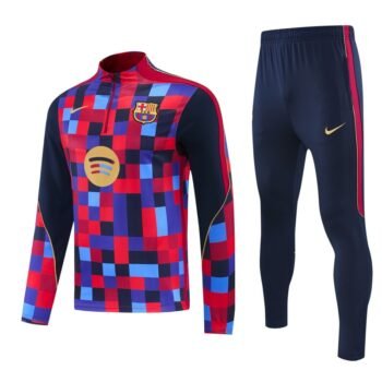 26/26 Barcelona Half Zipper Jacket Tracksuit + Long Pants