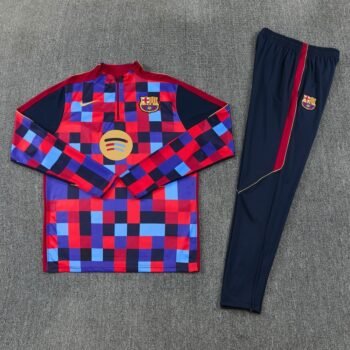26/26 Barcelona Half Zipper Jacket Tracksuit + Long Pants