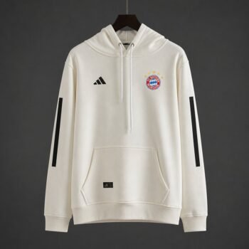26/27 Bayern Muich Home Cream Hoodie 9 Colors