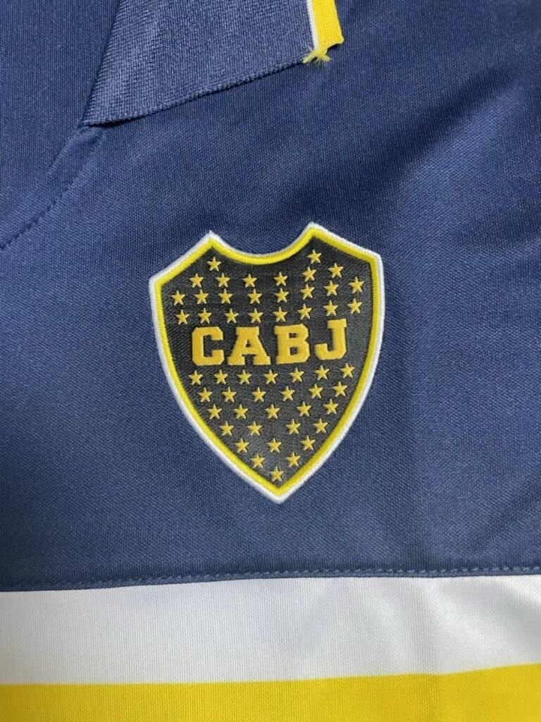 Retro 96/97 Boca Juniors Home Long Sleeve Jersey