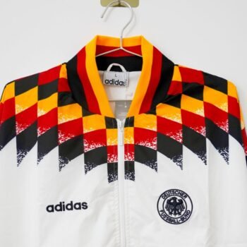 Retro 1994 Germany White Full Zipper Jacket