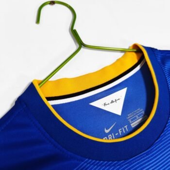 Retro 14/15 Juventus Royal Blue with Yellow Accents Away Jersey