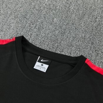 26/27 Pairs Black Short Sleeve+Soccer Shorts