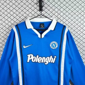 Retro 97/98 Napoli Home Long Sleeve Jersey