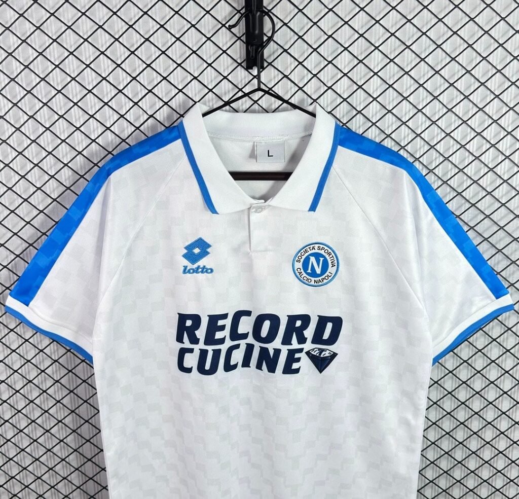 Retro 95/96 Napoli Away White Jersey