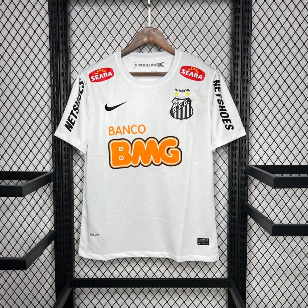 Retro 11/12 Santos Home Jersey