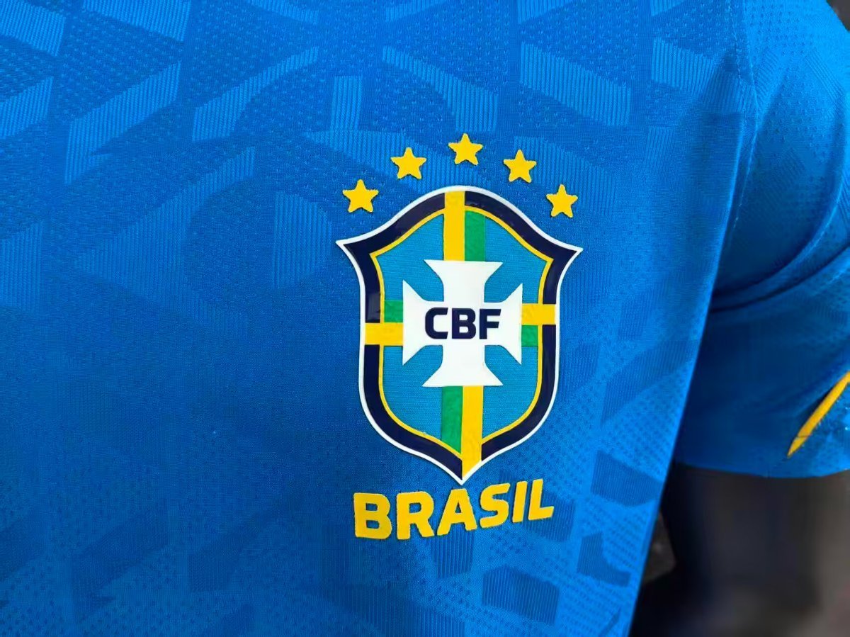 Player Version 26/27 Brazil National Team Blue Training Jersey