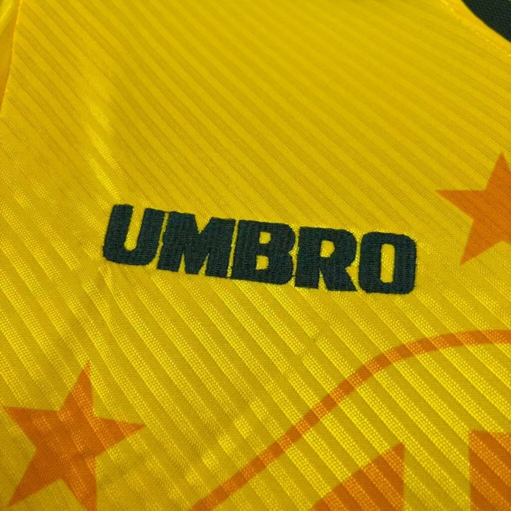 Retro 1994 Brazil Home Long Sleeve Yellow Jersey
