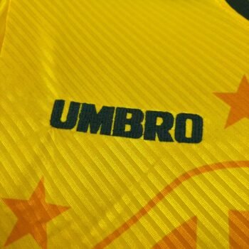 Retro 1994 Brazil Home Long Sleeve Yellow Jersey