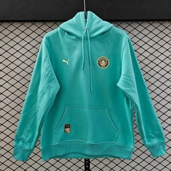 26/27 Manchester City FC Away Black Hoodie 9 Colors