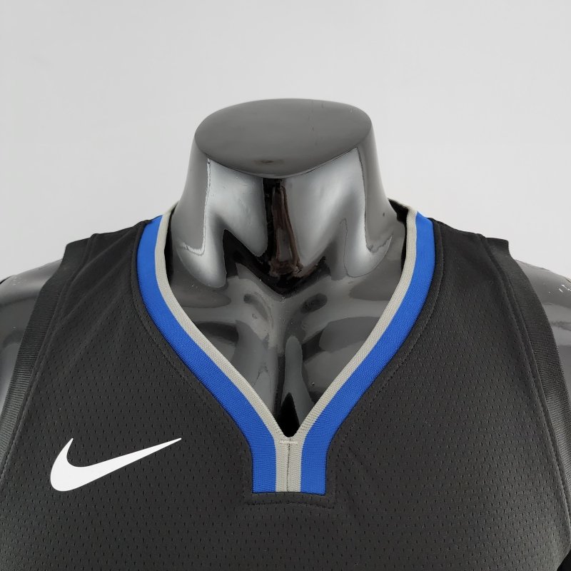 2020 THOMPSON #11 Warriors City Edition Black & Grey NBA Jersey