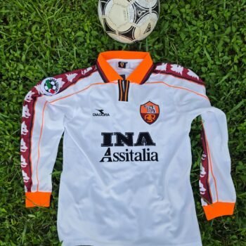 Roma Away Retro 98/99 Long Sleeves - Image 1