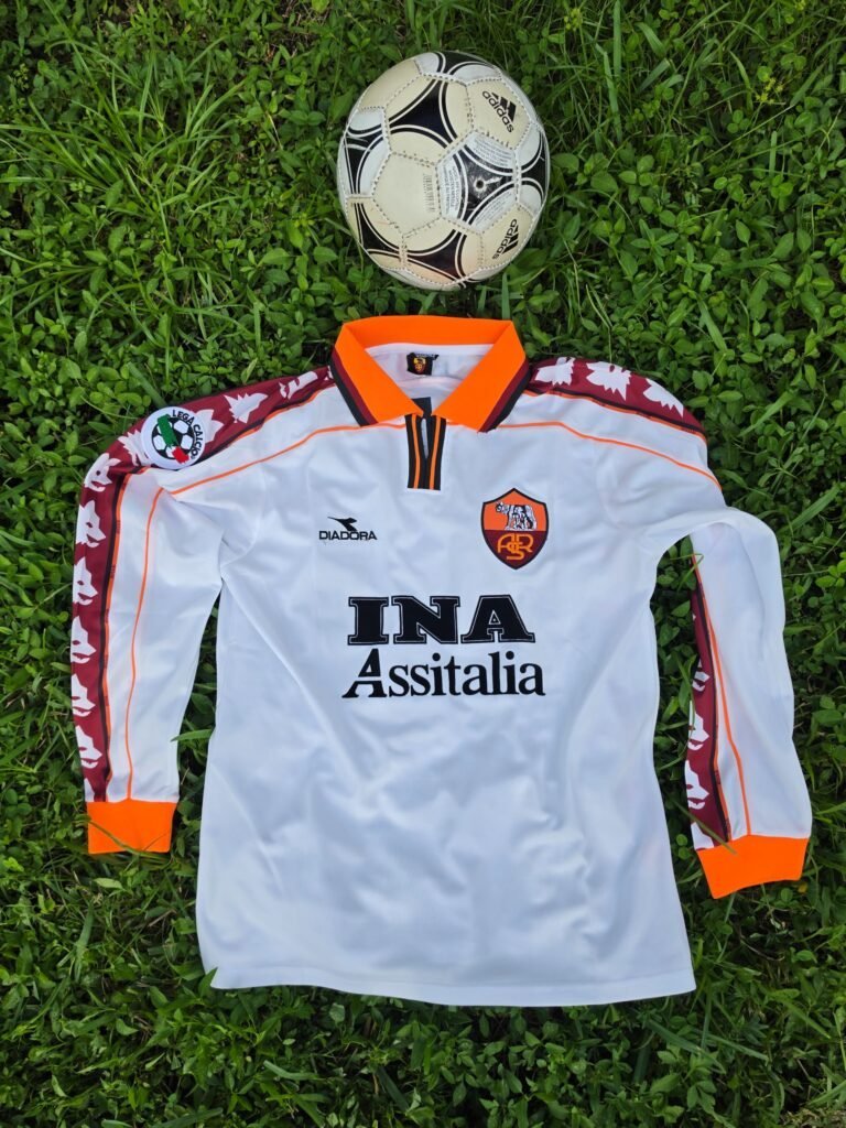 Roma Away Retro 98/99 Long Sleeves