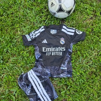 Kids Real Madrid Goalkeeper 26/27 Black