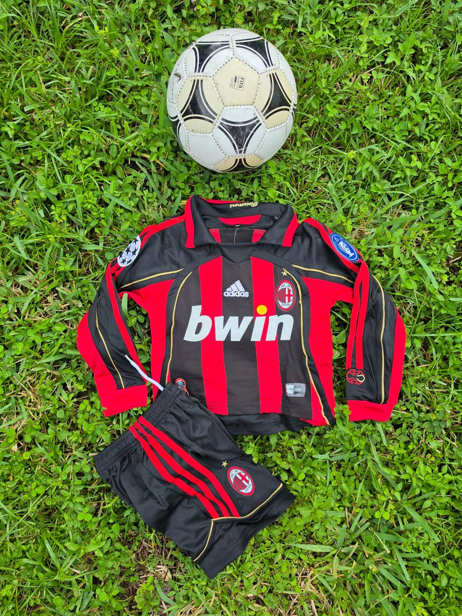 Kids Milan Home Retro 06/07 Long Sleeves - Image 1