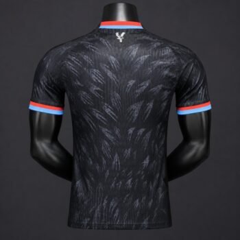 Player 2627 Crystal Palace FC Away Black Jersey Home Jersey - Image 2