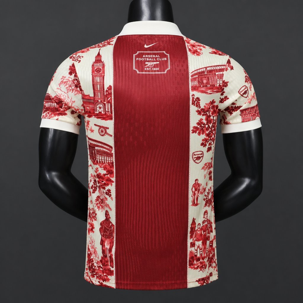 Player 2627 Arsenal Special Red Jersey Home Jersey