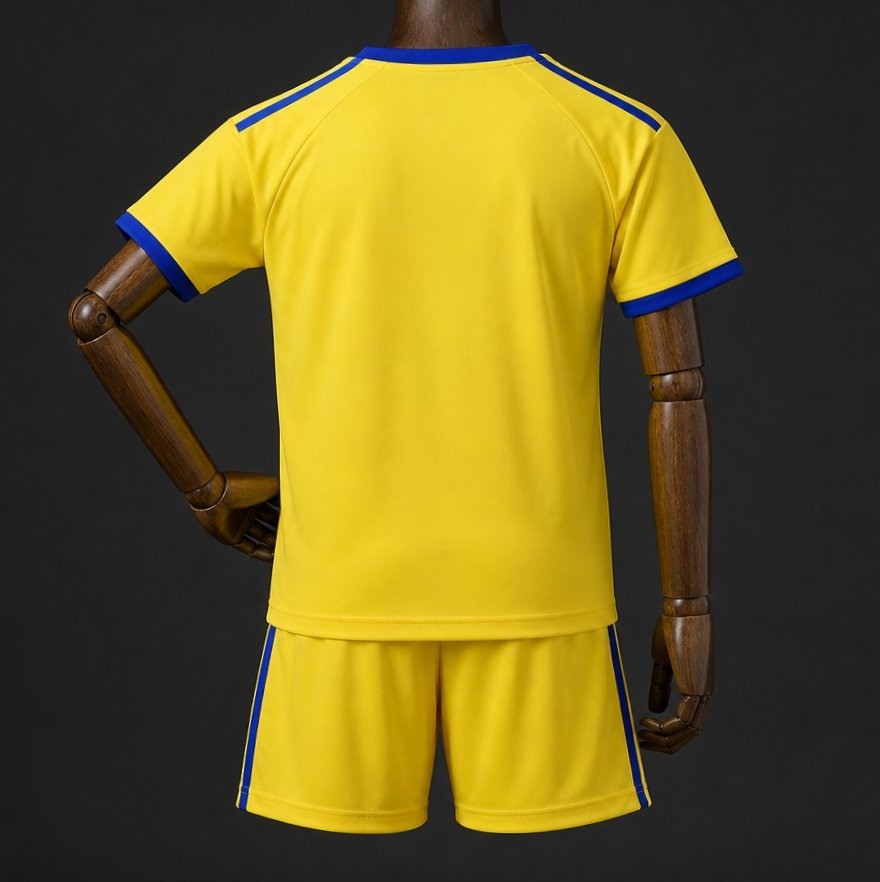 Kids Manchester United Yellow Goalkeeper Jersey 2026/27 Home Jersey