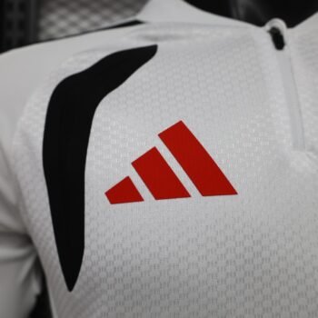 Player 2627 Liverpool FC White Long Sleeve Jersey Home Jersey - Image 3