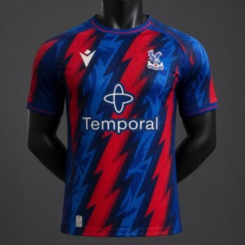 Player 2627 Crystal Palace Home Red Blue Jersey Home Jersey - Image 1