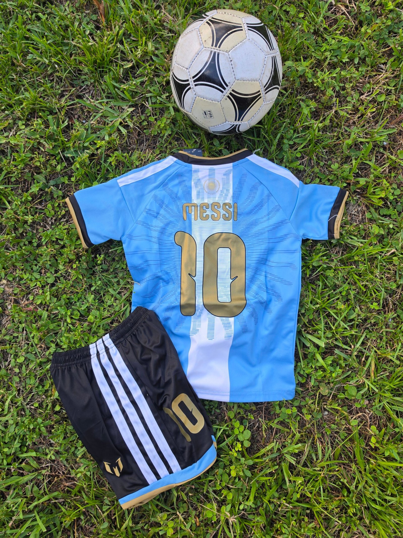 Kids Argentina Messi Farewell Jersey - Image 3