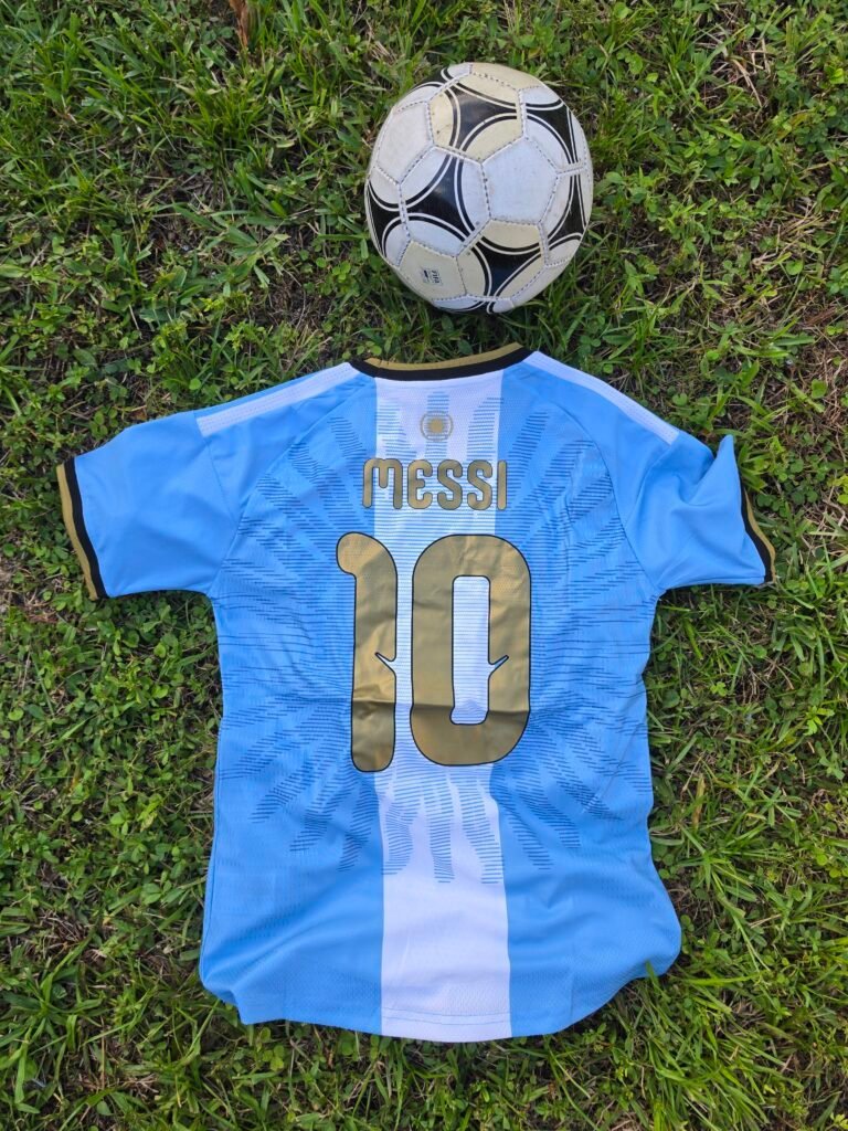 Argentina Messi Farewell Jersey Player Version