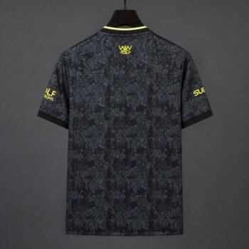 Wolverhampton Wanderers Wolves Third Black Jersey 2026/27 Home Jersey - Image 2