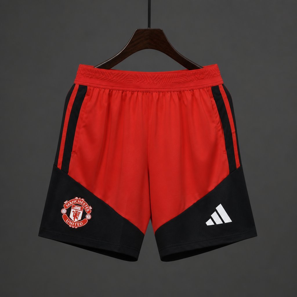 Player 2627 Manchester United Red Shorts Home Jersey