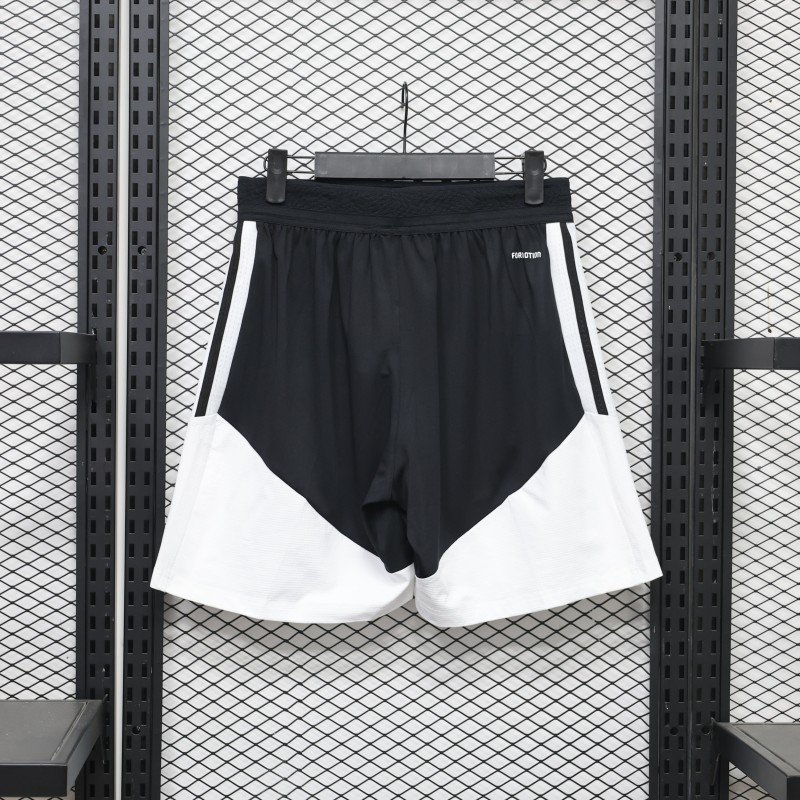 Player 2627 Liverpool Black Shorts with Pockets Home Jersey