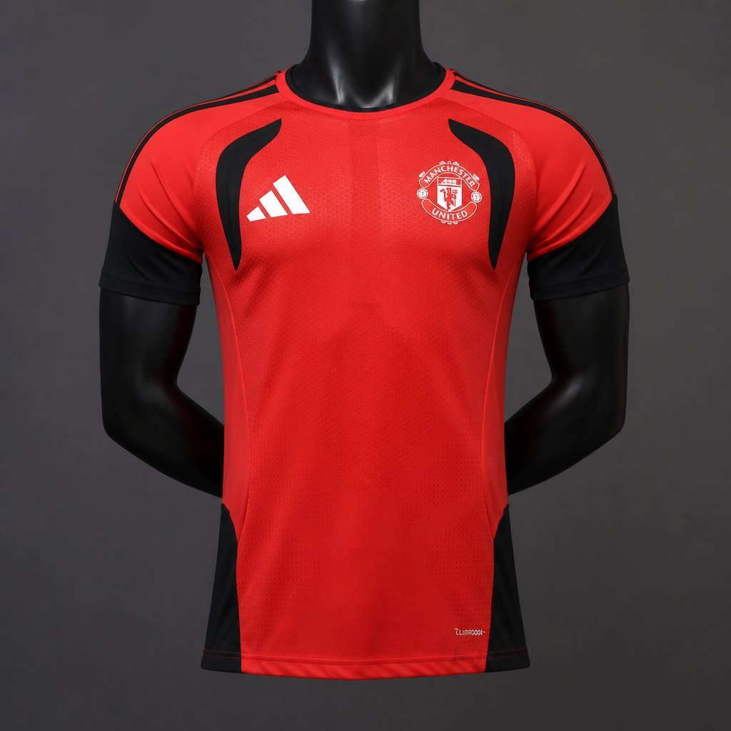 Player 2627 Manchester United Red Training Jersey Home Jersey