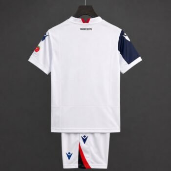 Kids Bolton Wanderers Home White Jersey Kit 2026/27 Home Jersey - Image 2