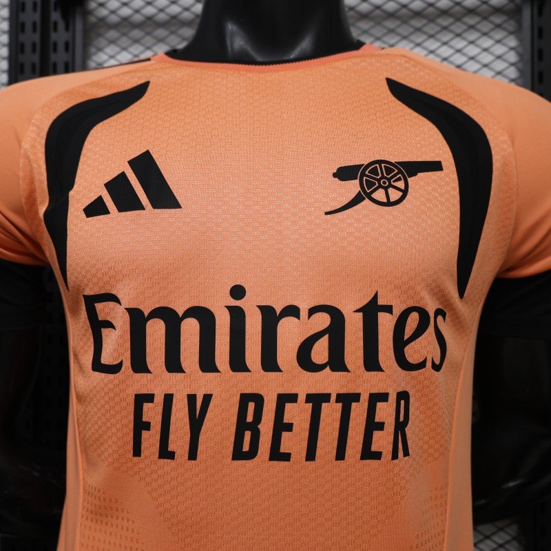 Player 2627 Arsenal FC Home Orange Jersey Home Jersey