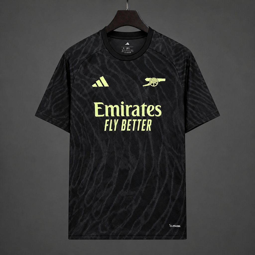 Arsenal Home PreMatch 2 Black Jersey 2026/27 Home Jersey