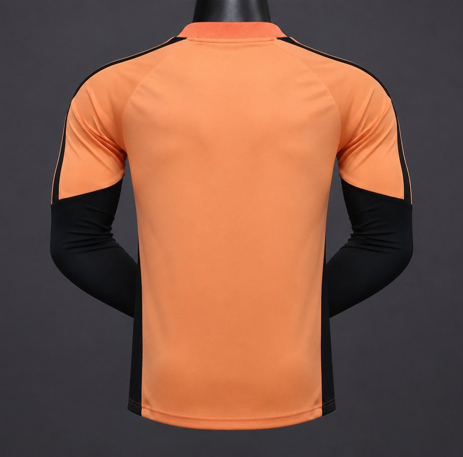 Player 2627 Arsenal FC Long Sleeve Home Orange Jersey Home Jersey