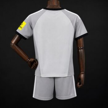 Kids Newcastle United Goalkeeper 3 Grey Jersey Kit 2026/27 Home Jersey - Image 2