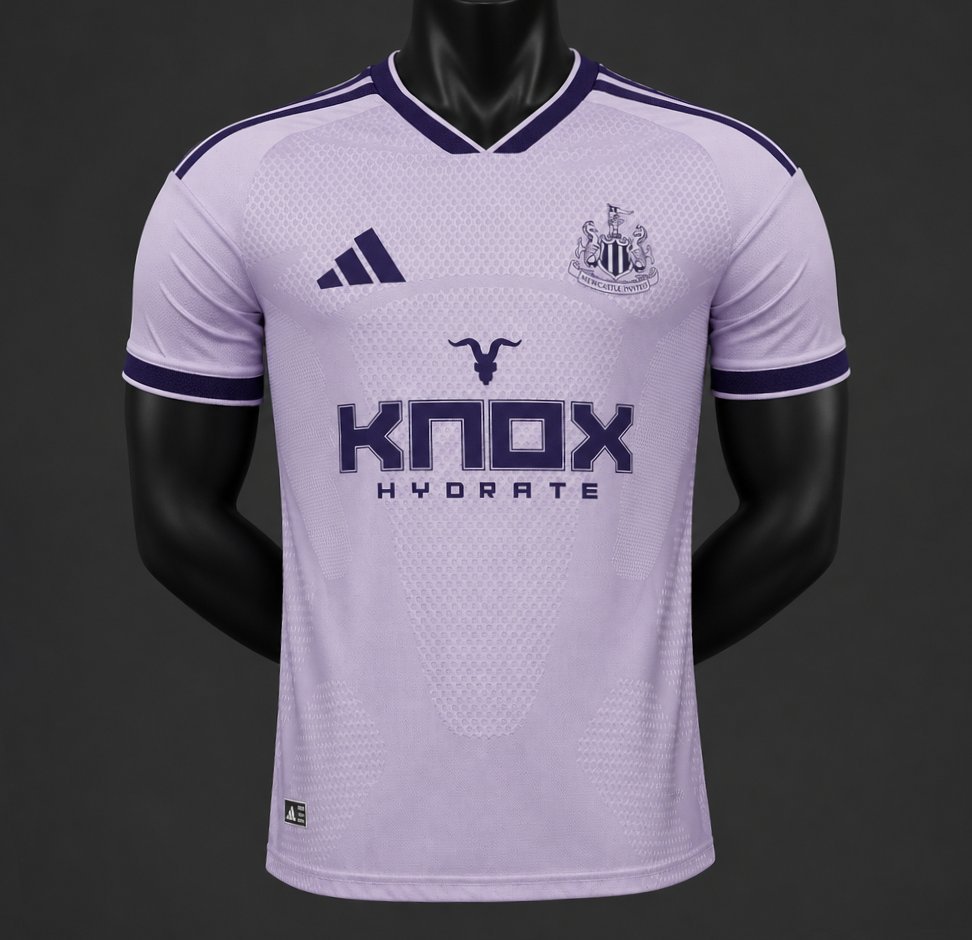 Player 2627 Newcastle United FC Third Purple Jersey Home Jersey
